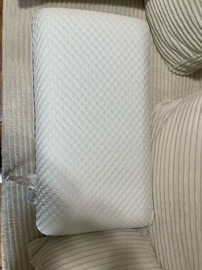 Weekenders White Quilted Memory Foam Pillow